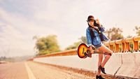 pic for Girl With Guitar 